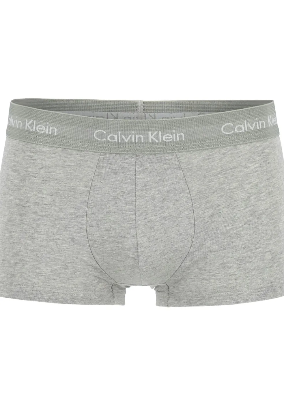 Calvin Klein low rise trunks (3-pack), lage heren boxers kort, zwart, grijs en logoprint