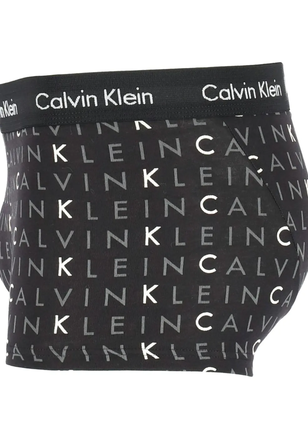 Calvin Klein low rise trunks (3-pack), lage heren boxers kort, zwart, grijs en logoprint