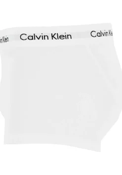Calvin Klein low rise trunks (3-pack), lage heren boxers kort, wit