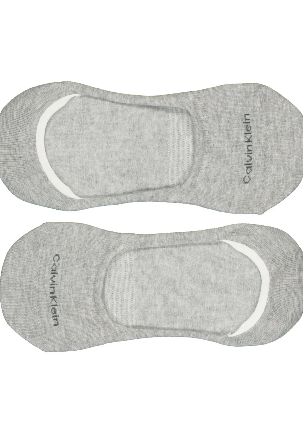 Calvin Klein Luca herensokken (2-pack), onzichtbare sneakersokken, antraciet en grijs