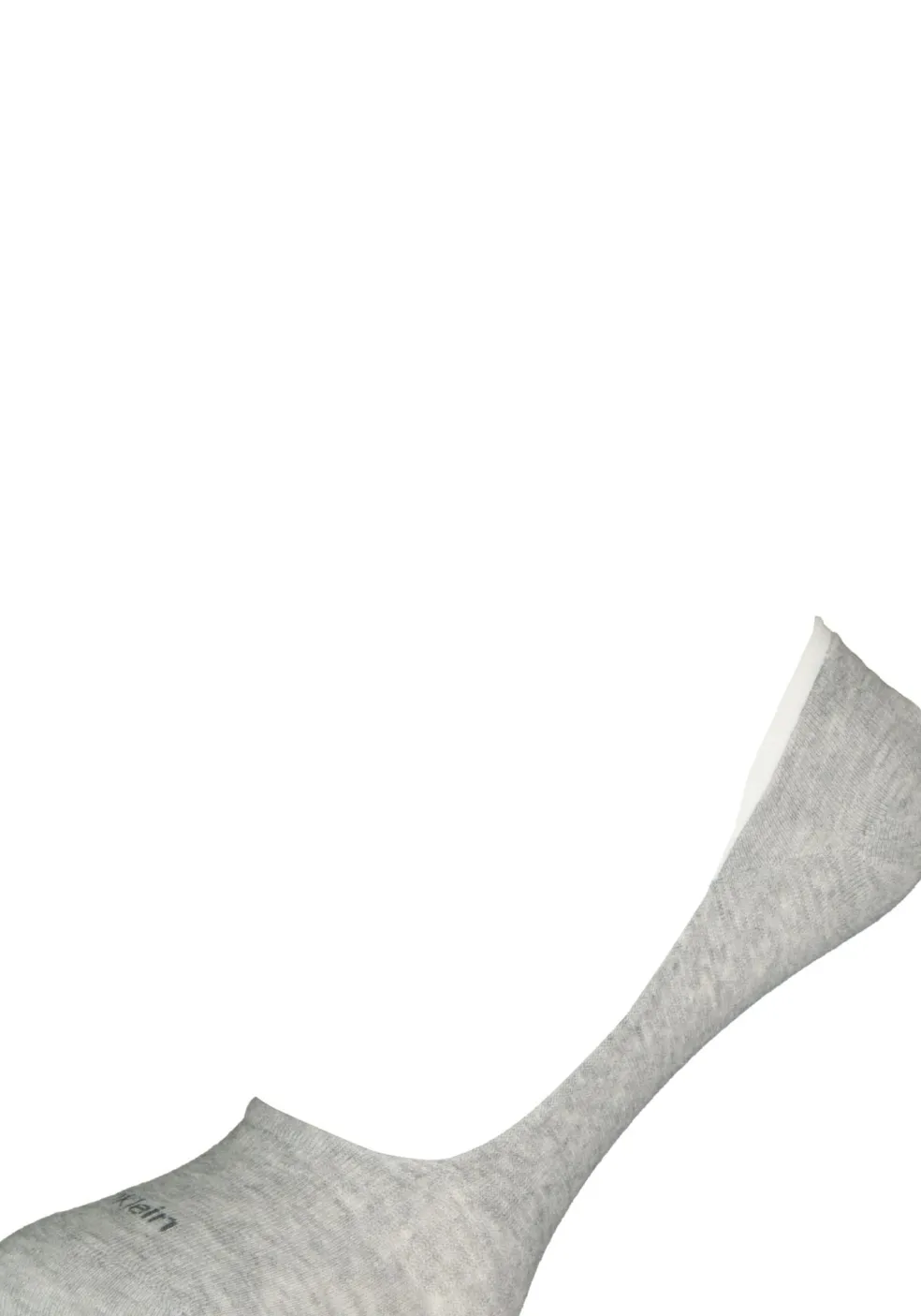 Calvin Klein Luca herensokken (2-pack), onzichtbare sneakersokken, antraciet en grijs