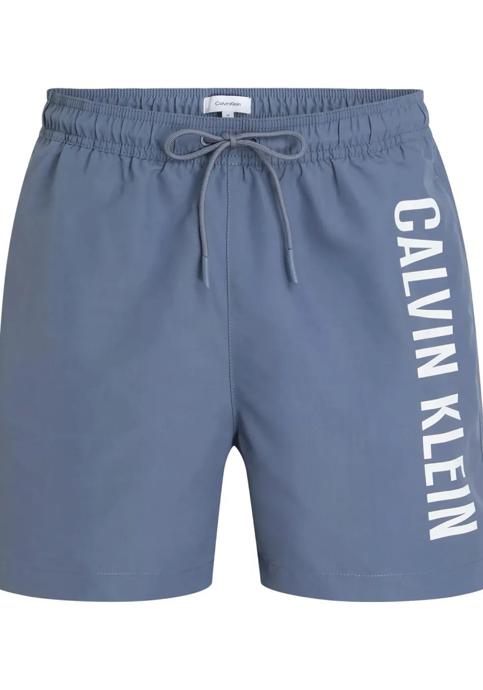 Calvin Klein Medium Drawstring swimshort, heren zwembroek, grijsblauw