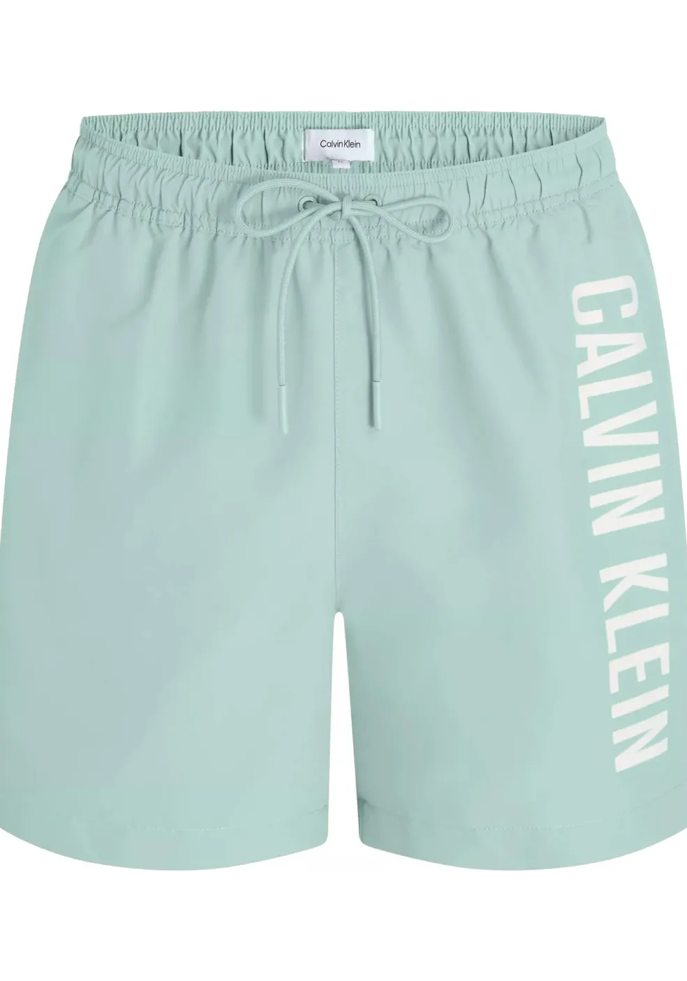 Calvin Klein Medium Drawstring swimshort, heren zwembroek, lichtgroen