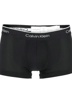 Calvin Klein Pro micro low rise trunks (2-pack), microfiber lage heren boxers kort, zwart