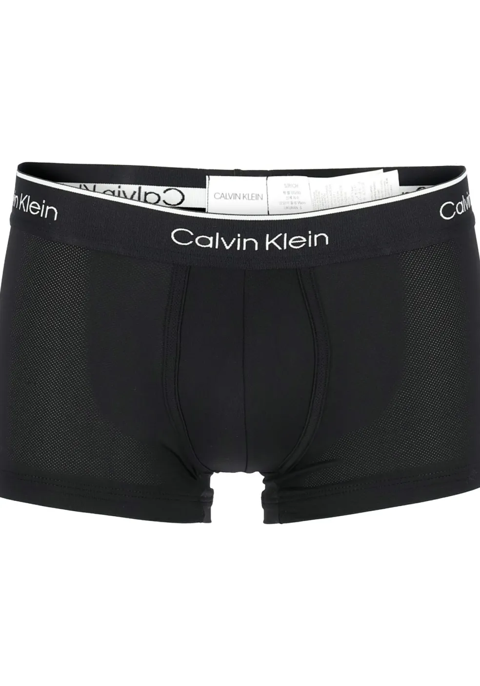 Calvin Klein Pro micro low rise trunks (2-pack), microfiber lage heren boxers kort, zwart