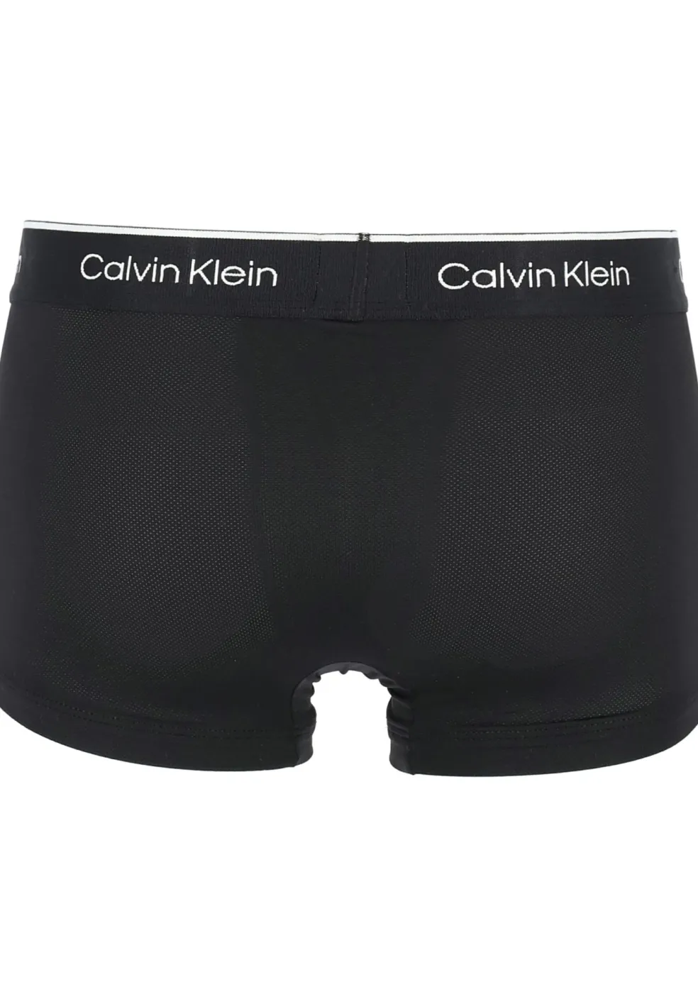 Calvin Klein Pro micro low rise trunks (2-pack), microfiber lage heren boxers kort, zwart