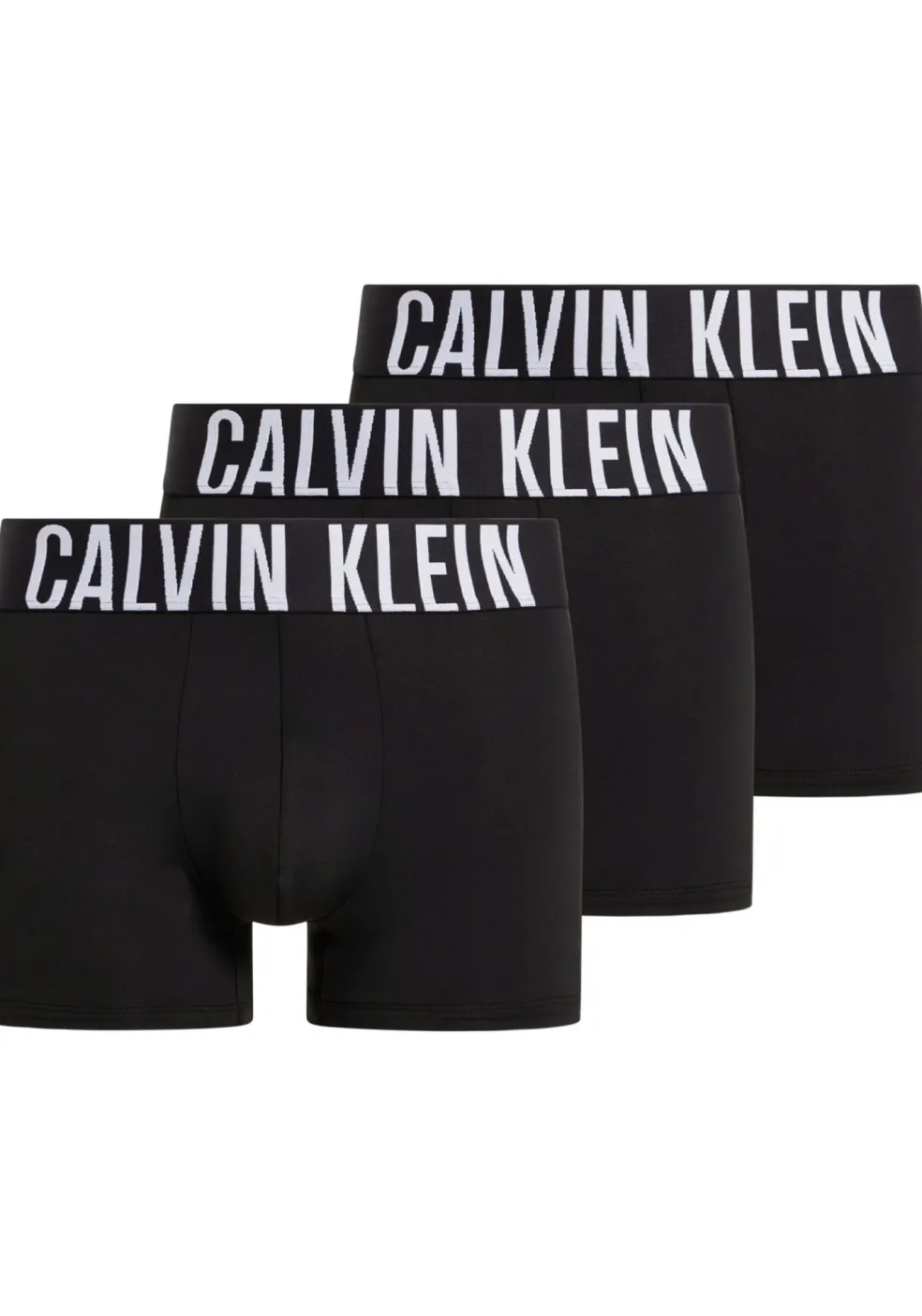 Calvin Klein Trunk (3-pack), heren boxers normale lengte, zwart