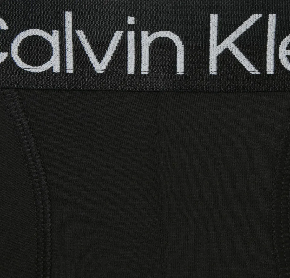 Calvin Klein Trunk (3-pack), heren boxers normale lengte, zwart