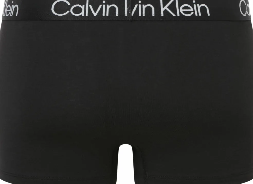Calvin Klein Trunk (3-pack), heren boxers normale lengte, zwart