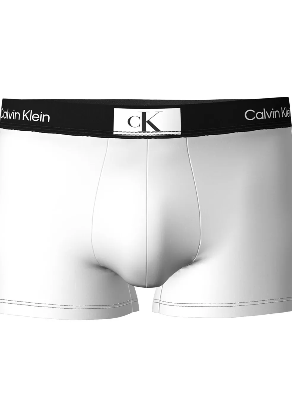 Calvin Klein Trunk (1-pack), heren boxers normale lengte, wit