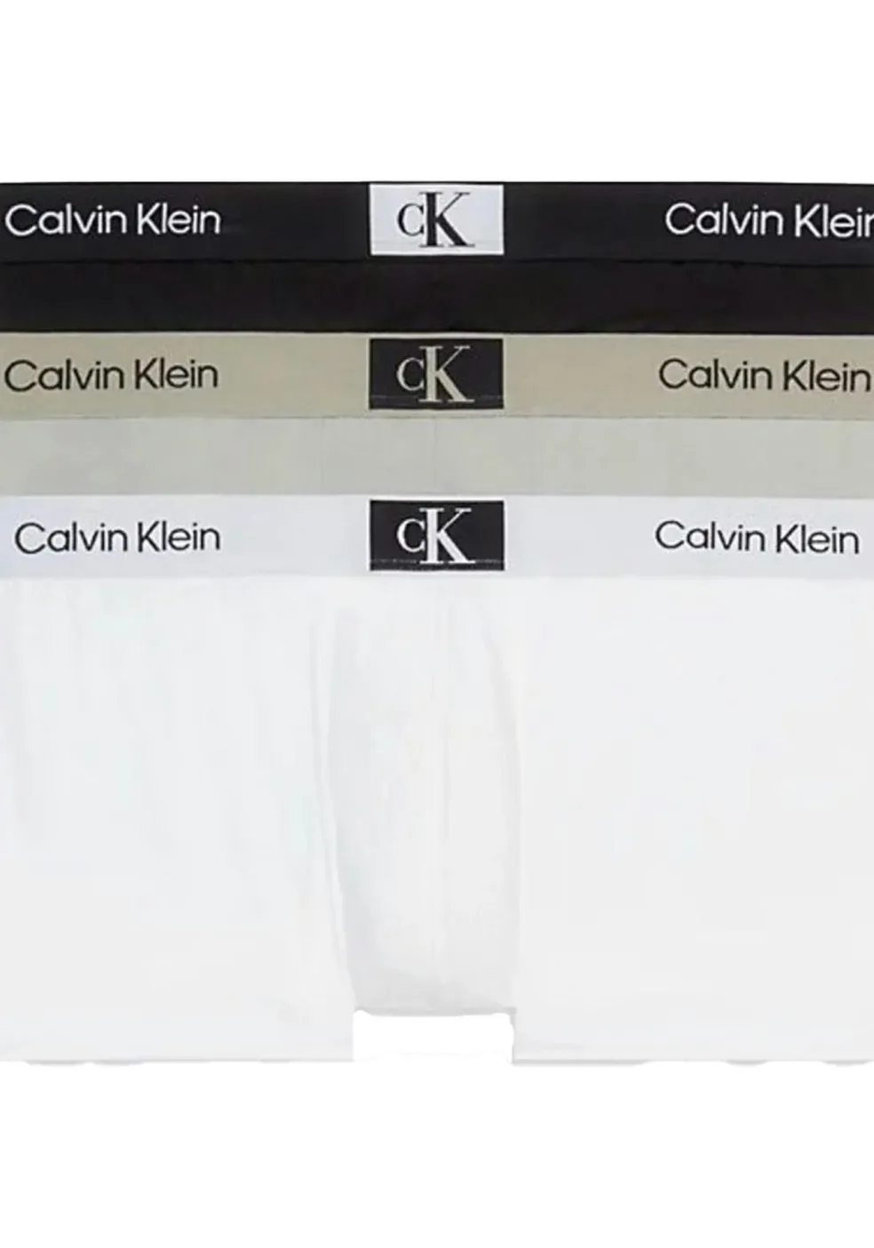 Calvin Klein Trunk (3-pack), heren boxers normale lengte, multicolor