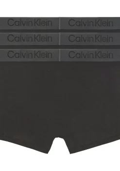 Calvin Klein Trunks (3-pack), heren boxers normale lengte, zwart