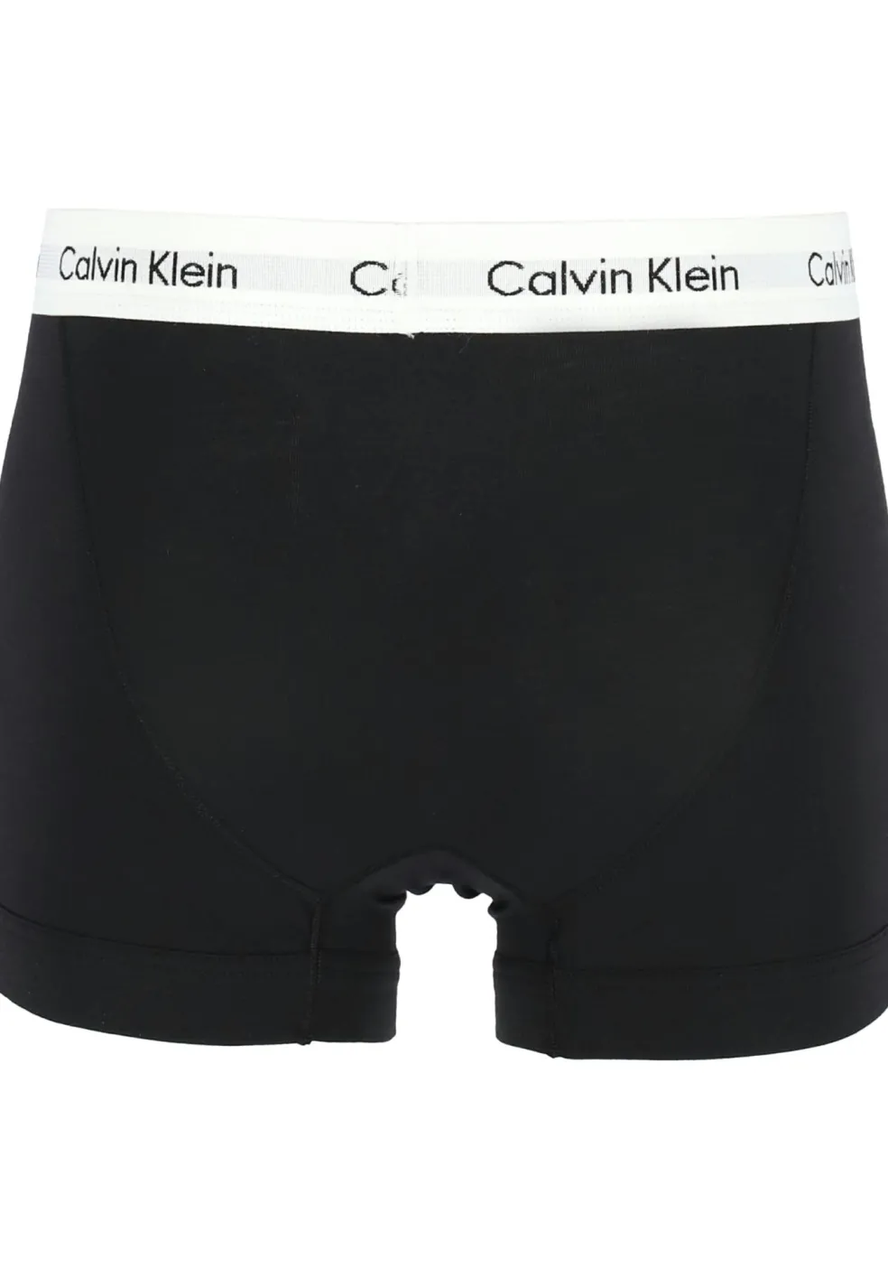 Calvin Klein trunks (3-pack), heren boxers normale lengte, zwart