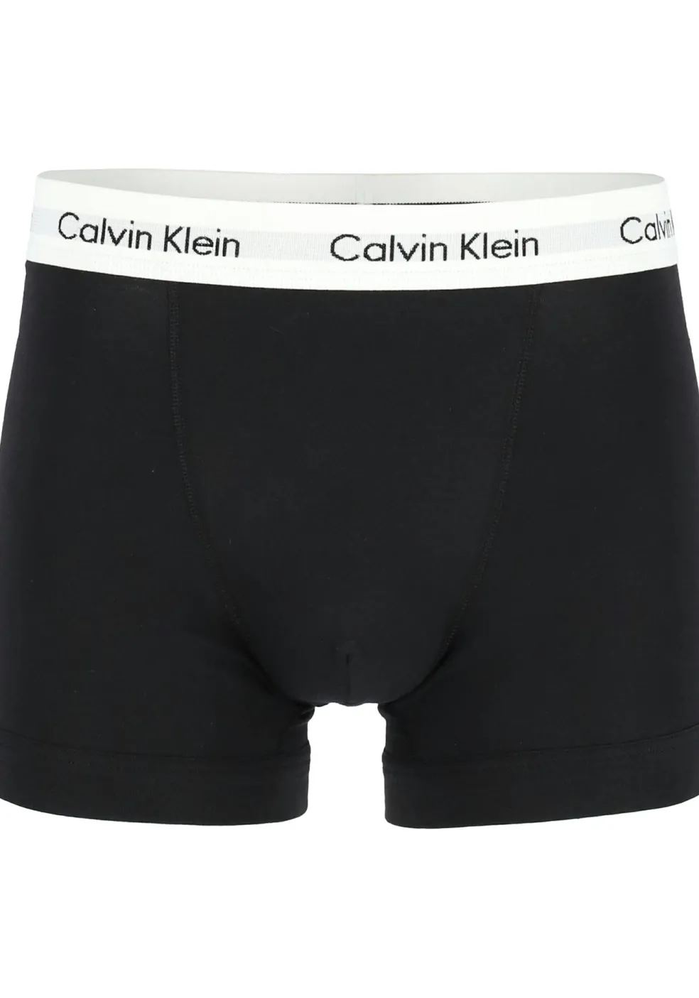 Calvin Klein trunks (3-pack), heren boxers normale lengte, zwart