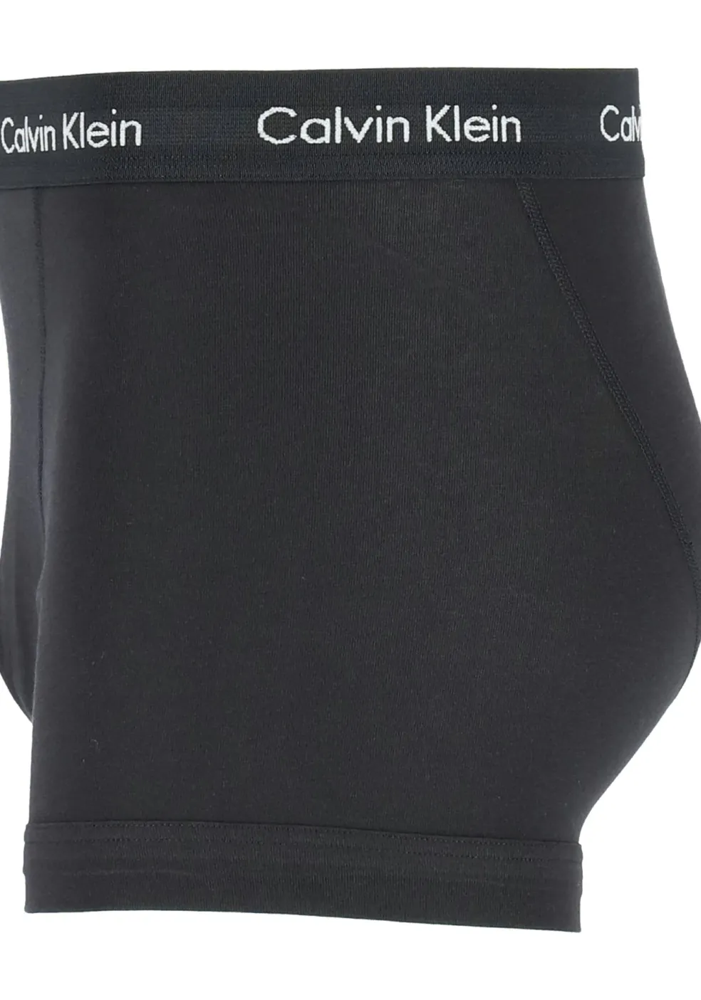 Calvin Klein trunks (3-pack), heren boxers normale lengte, zwart, grijs en logo print