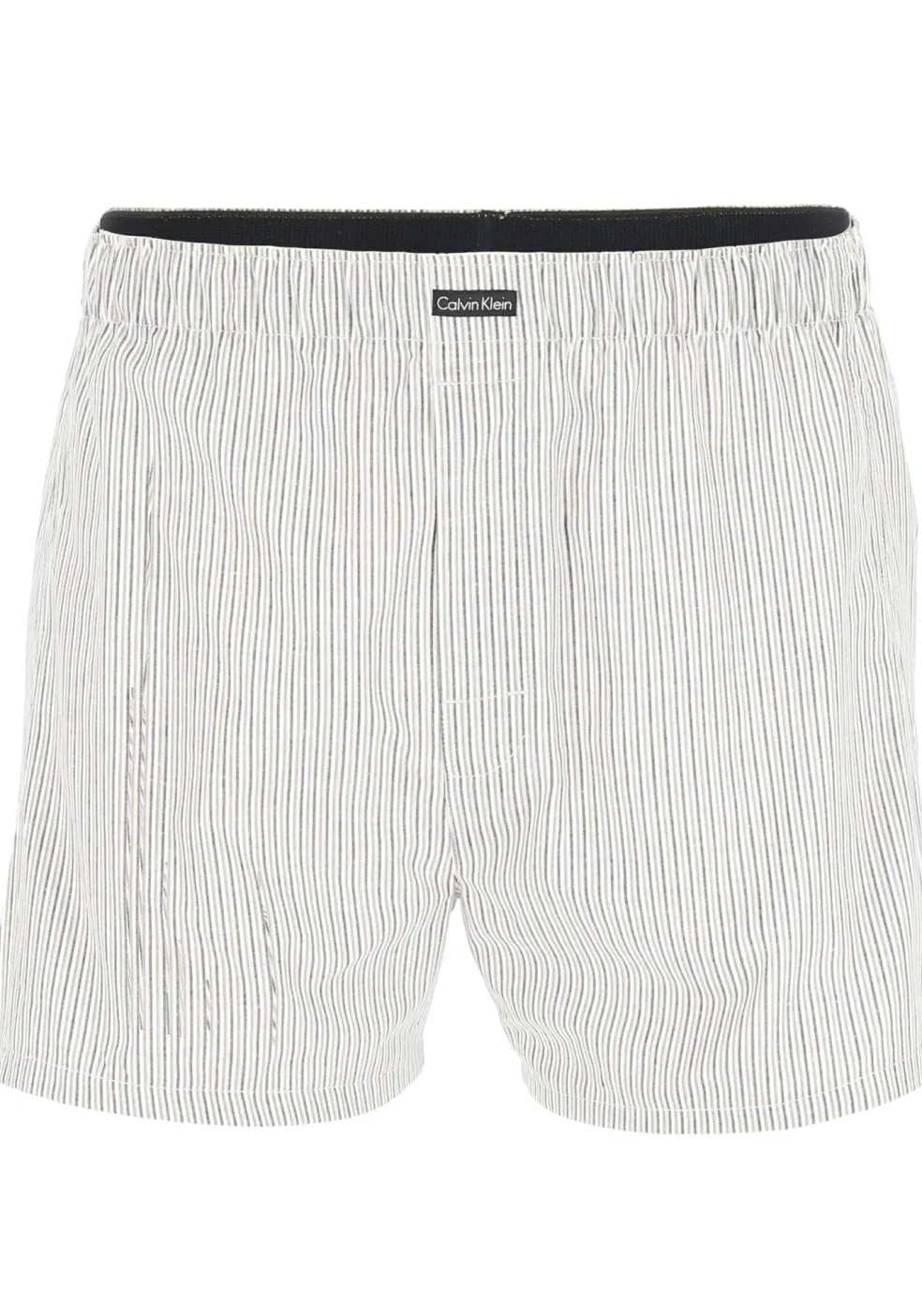 Calvin Klein Woven Boxers (3-pack), wijde heren boxershorts katoen, zwart, gestreept en geruit