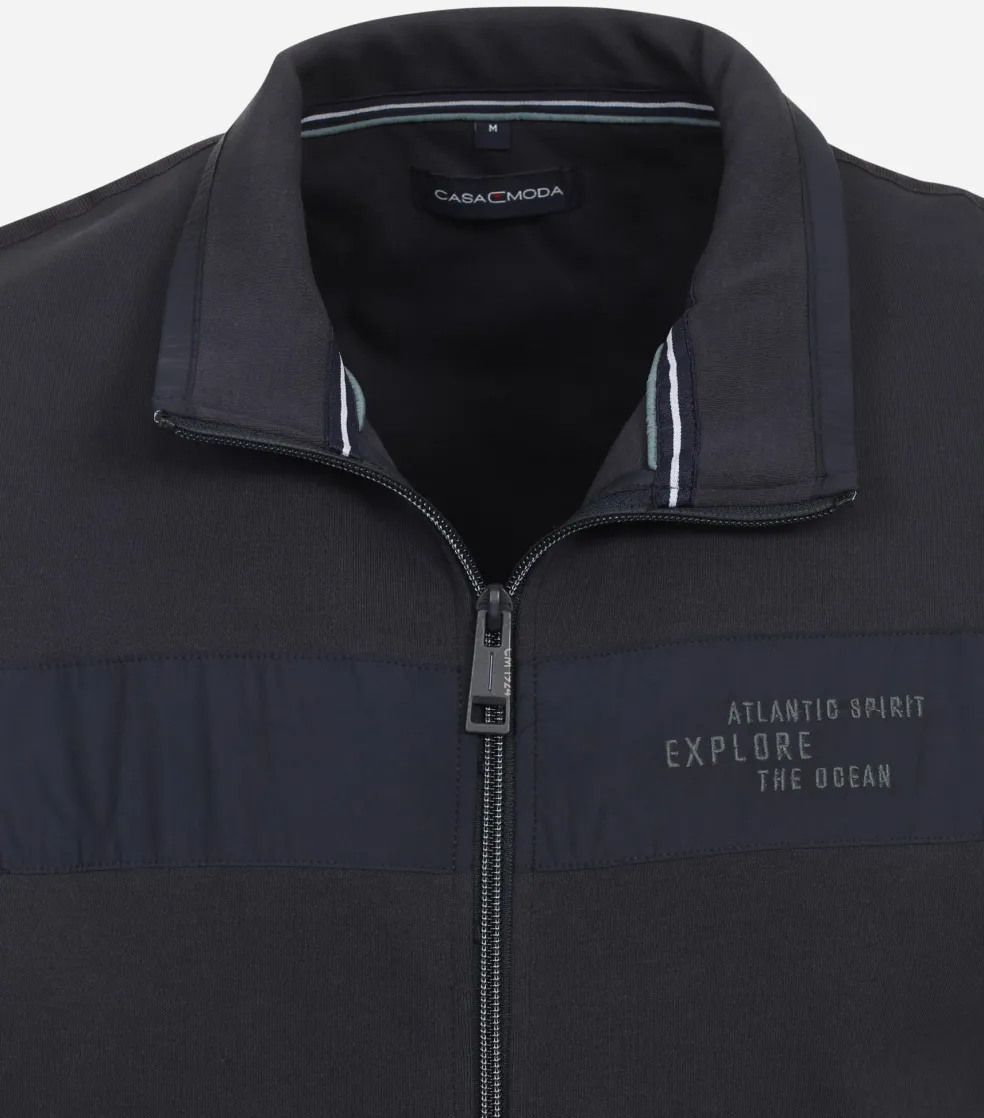 CASA MODA comfort fit bodywarmer, blauw