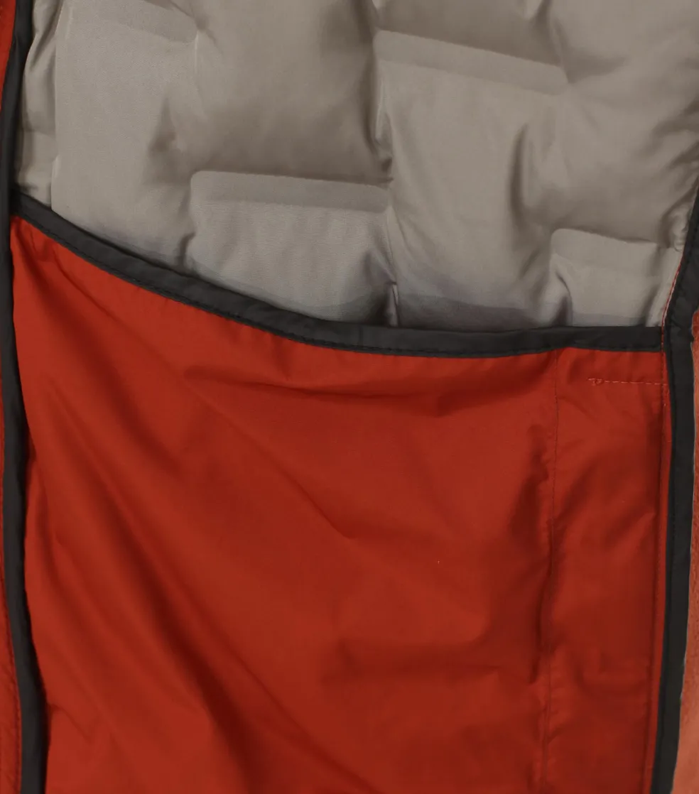 CASA MODA comfort fit bodywarmer, oranje