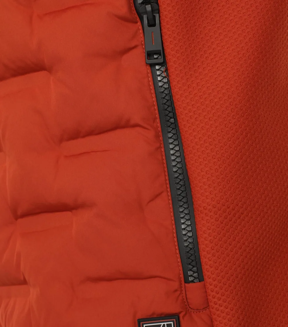 CASA MODA comfort fit bodywarmer, oranje