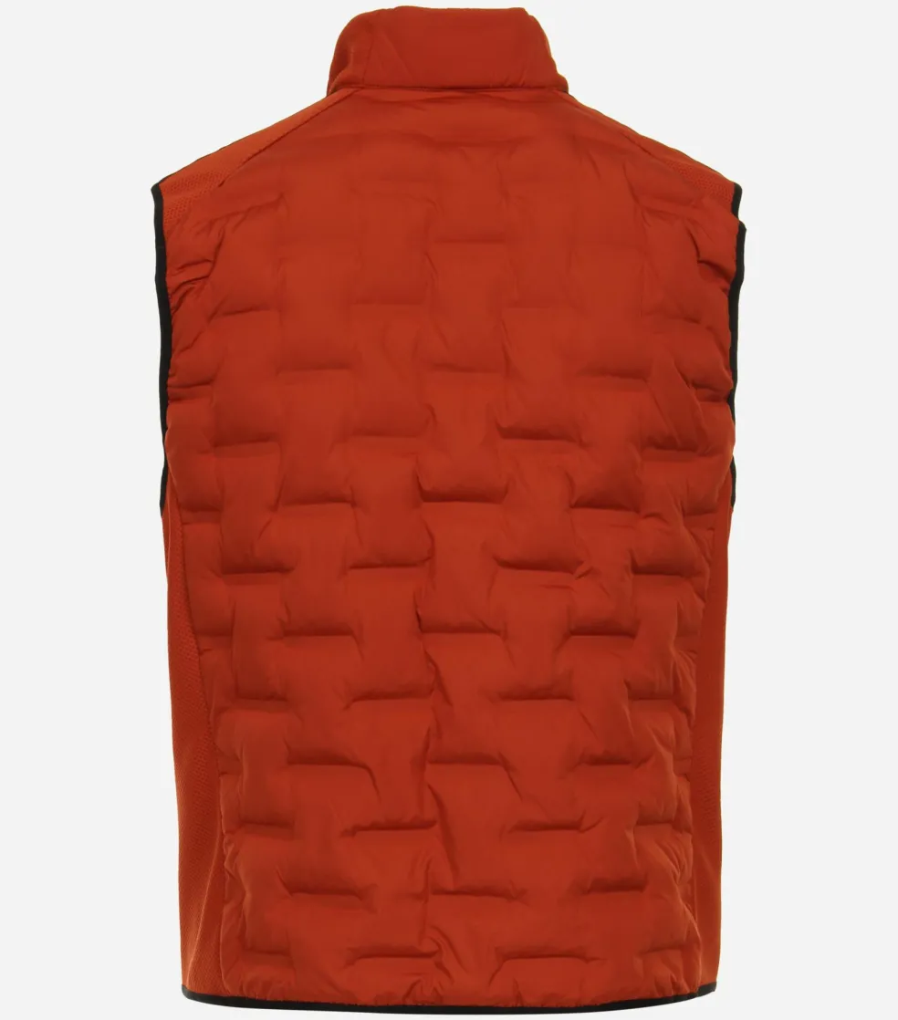 CASA MODA comfort fit bodywarmer, oranje