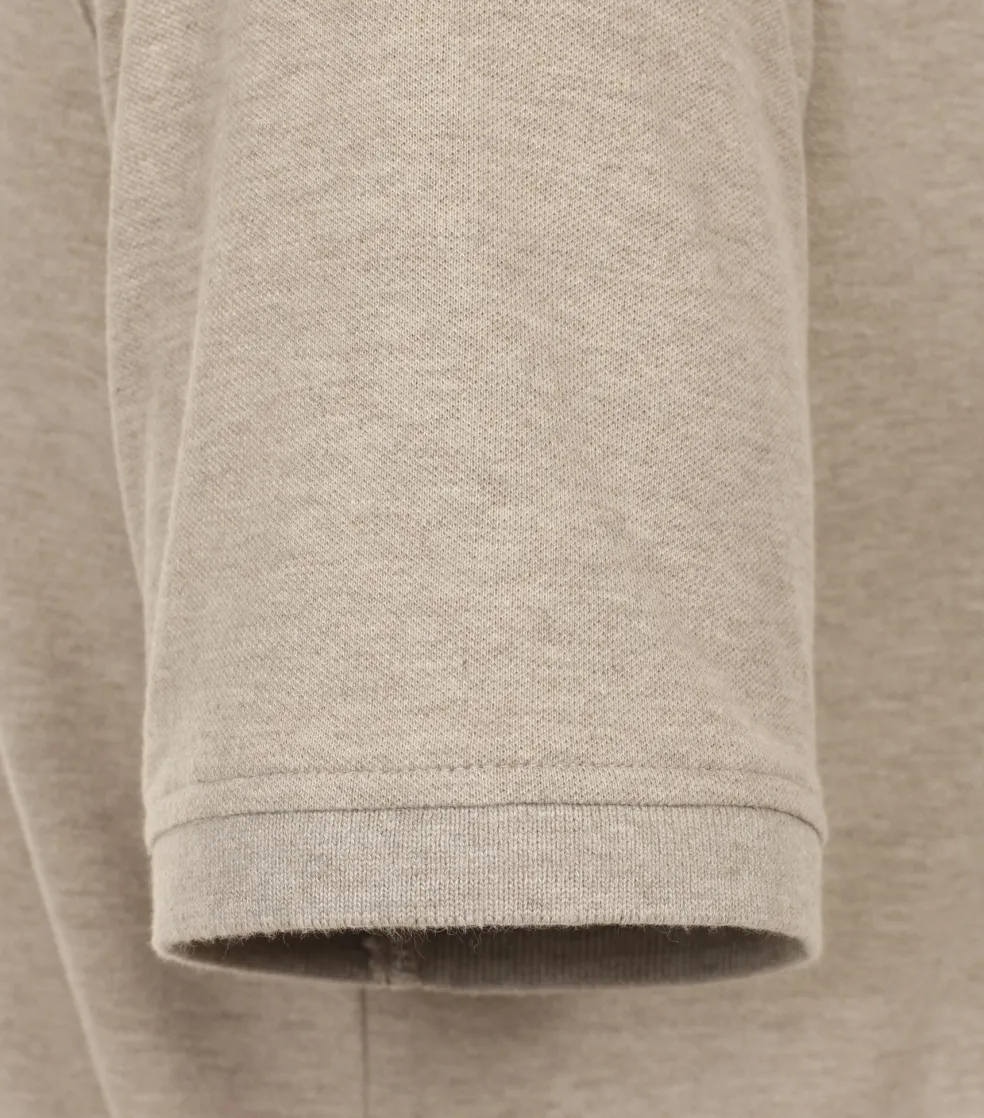 CASA MODA comfort fit heren polo, beige
