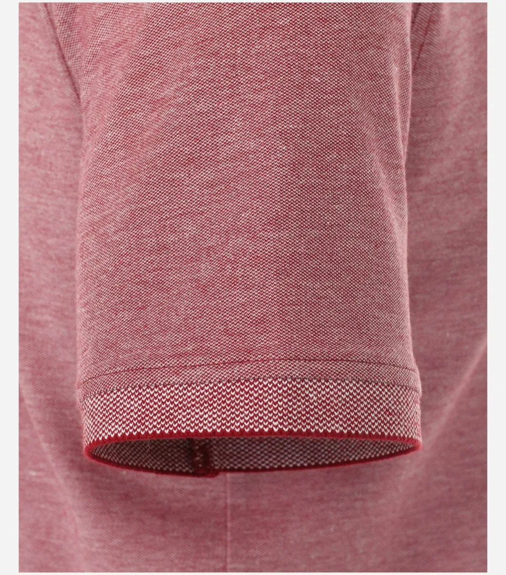 CASA MODA comfort fit heren polo, rood