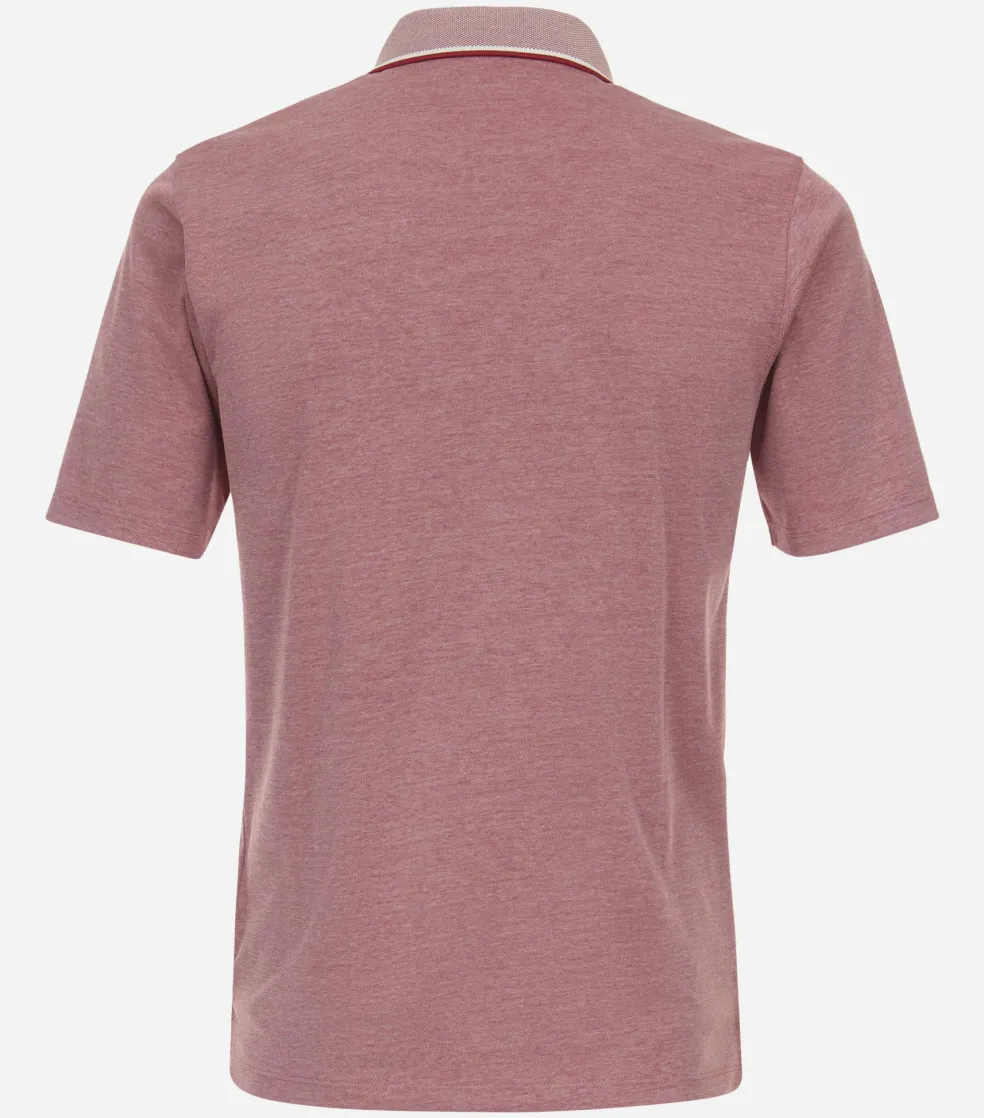 CASA MODA comfort fit heren polo, rood