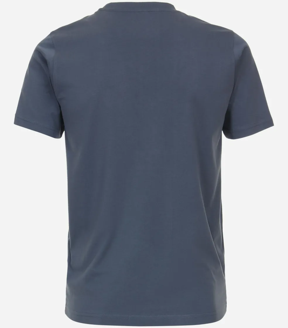 CASA MODA comfort fit heren T-shirt, blauw