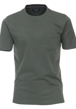CASA MODA comfort fit heren T-shirt, groen