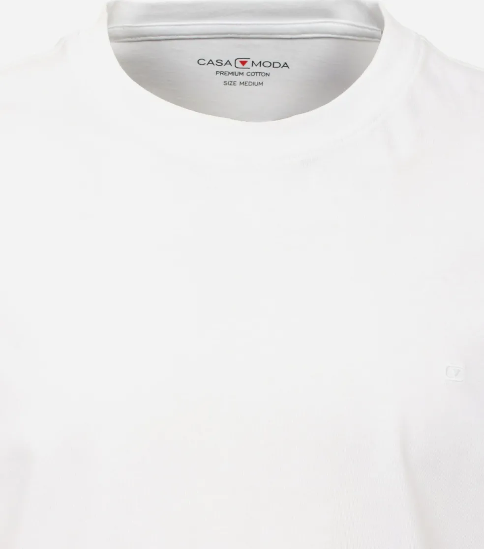 CASA MODA comfort fit heren T-shirt, wit