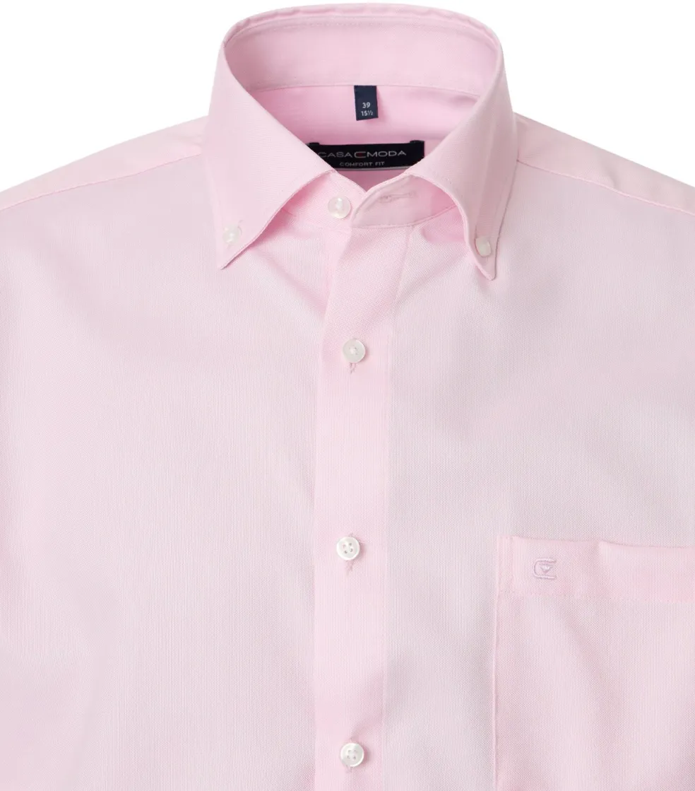 CASA MODA comfort fit overhemd, Oxford, roze