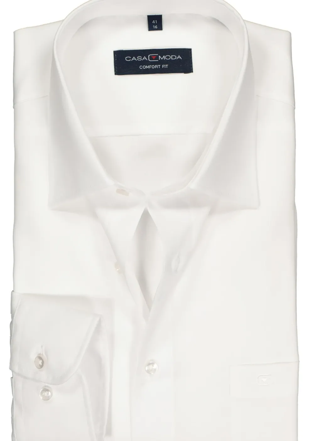 CASA MODA comfort fit overhemd, wit