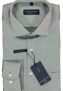 CASA MODA comfort fit overhemd, grijs twill