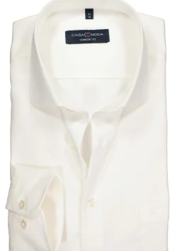 CASA MODA comfort fit overhemd, mouwlengte 72 cm, beige twill