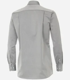 CASA MODA comfort fit overhemd, mouwlengte 72 cm, twill, grijs