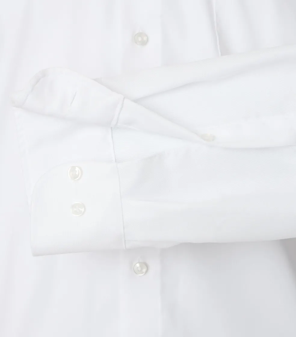 CASA MODA comfort fit overhemd, Oxford, wit
