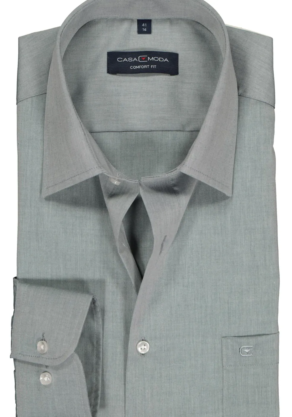 CASA MODA comfort fit overhemd, grijs