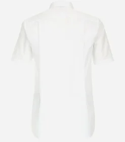 CASA MODA comfort fit overhemd, korte mouw, popeline, wit