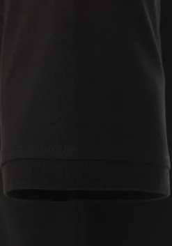 CASA MODA comfort fit poloshirt, stretch, zwart