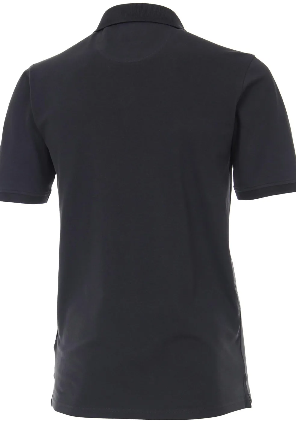 CASA MODA comfort fit poloshirt, stretch, antraciet grijs