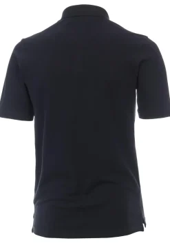CASA MODA comfort fit poloshirt, stretch, marine blauw