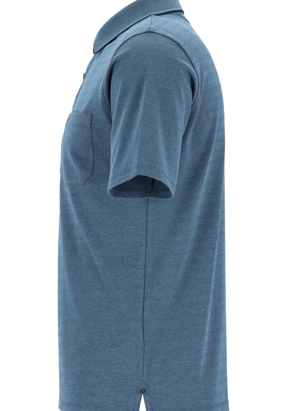 CASA MODA comfort fit poloshirt, blauw melange