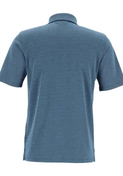 CASA MODA comfort fit poloshirt, blauw melange