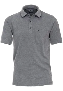 CASA MODA comfort fit poloshirt, blauw melange
