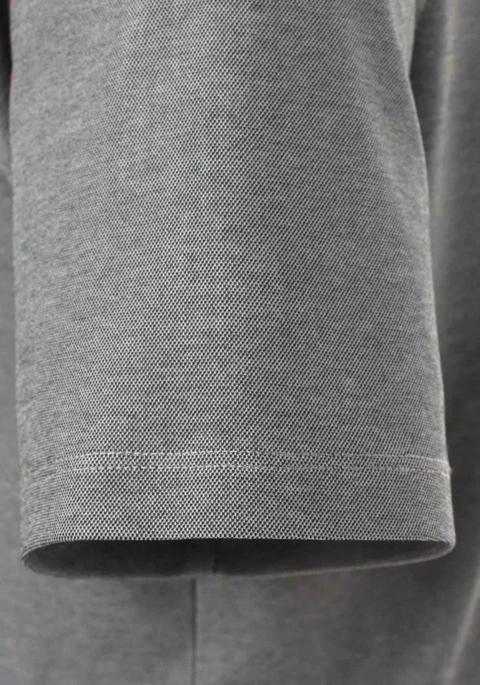 CASA MODA comfort fit poloshirt, grijs melange