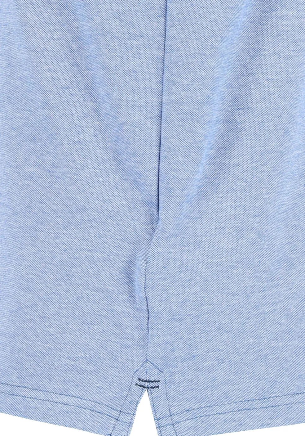 CASA MODA comfort fit poloshirt, stretch, blauw melange
