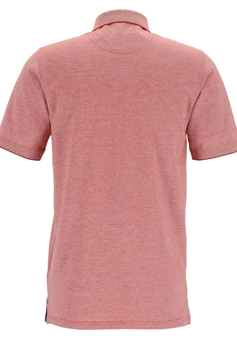 CASA MODA comfort fit poloshirt, stretch, rood melange