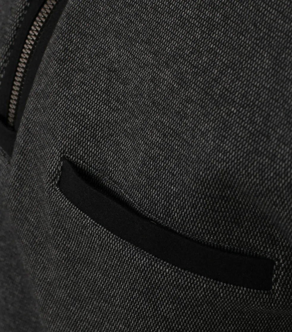 CASA MODA comfort fit schipperstrui, grijs melange