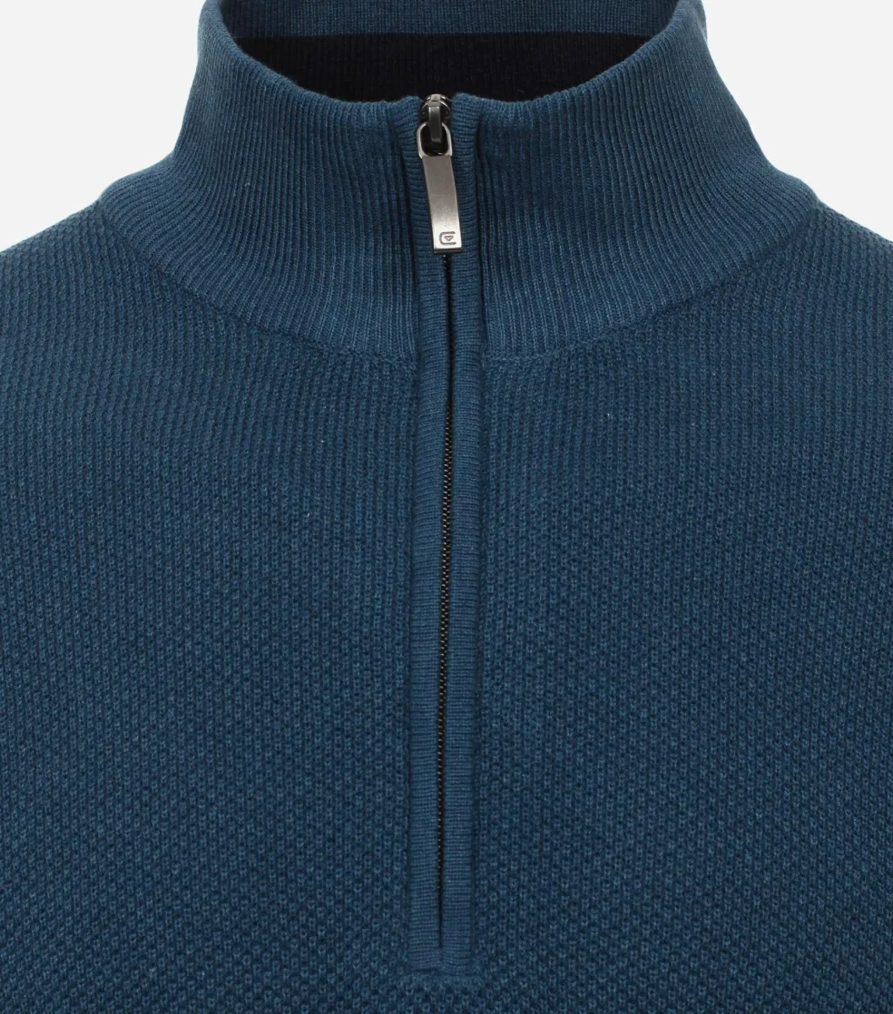 CASA MODA comfort fit schipperstrui, blauw
