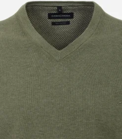 CASA MODA comfort fit trui, groen